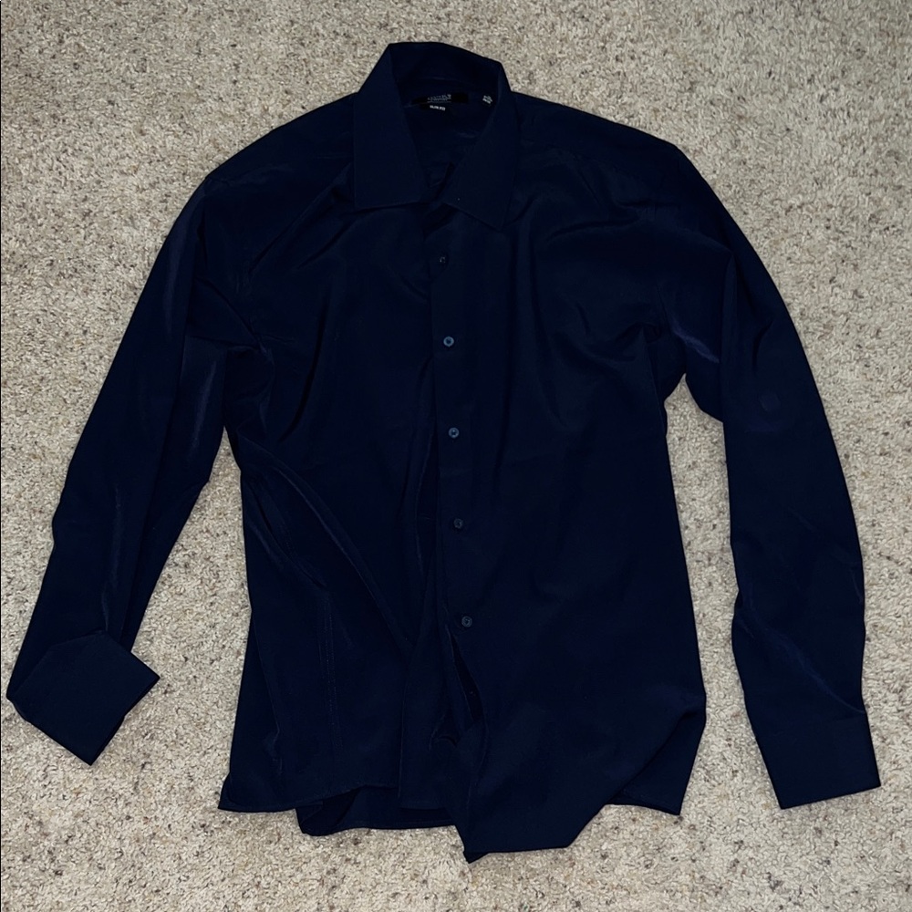 Men's Navy Blue Shirt